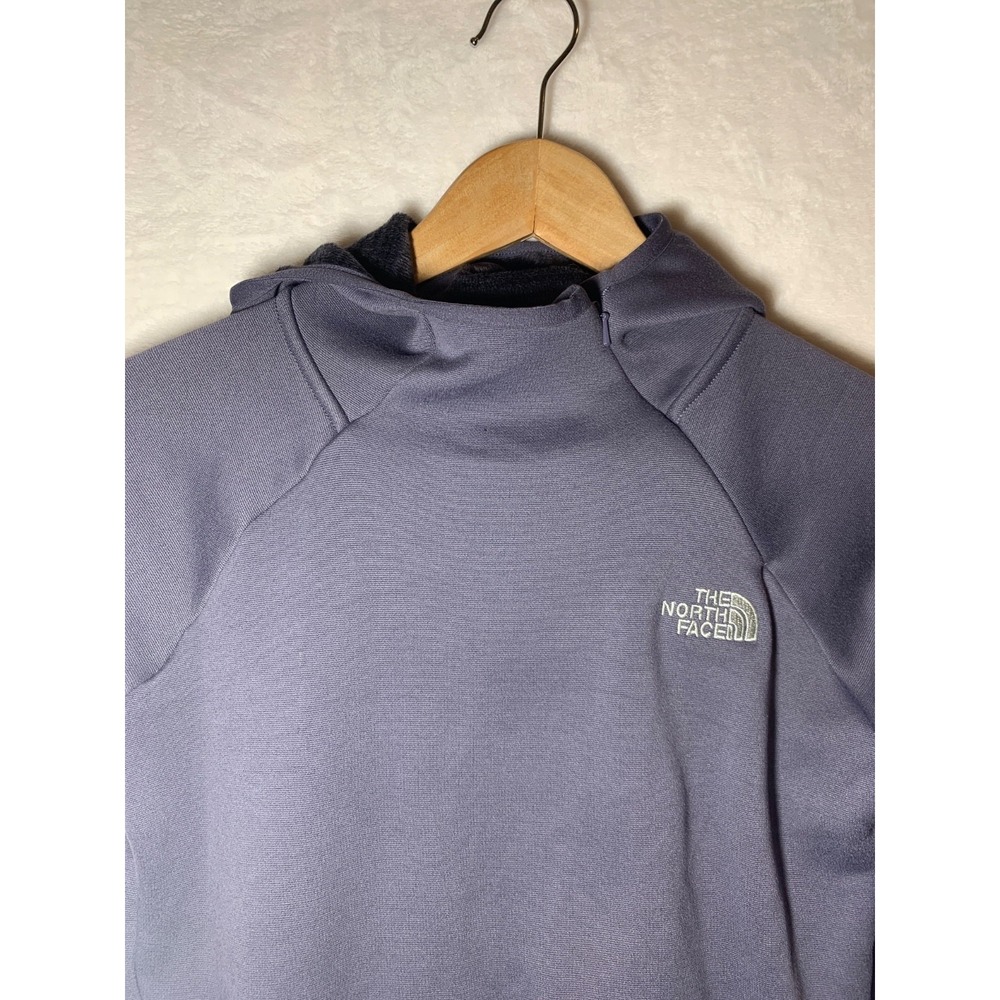 The North Face Women Agave Fleece Pullover Warm 1/4 Zip- Deep Purple - S